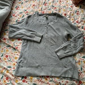 L.L. Bean grey thermal long sleeve